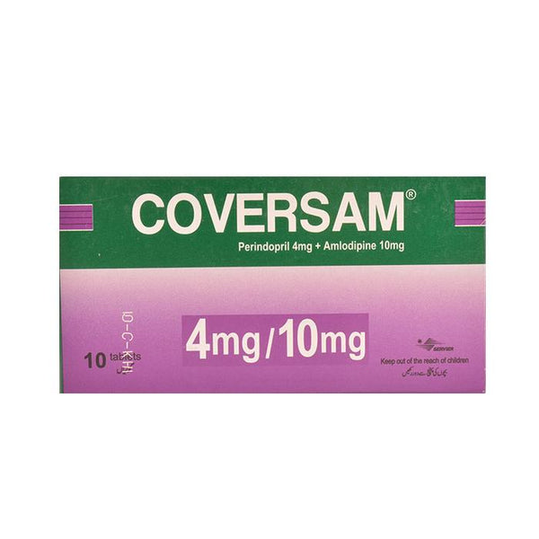 COVERSAM 8MG 10MG TAB