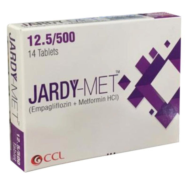 JARDY MET 12.5MG 1000MG TAB 14s