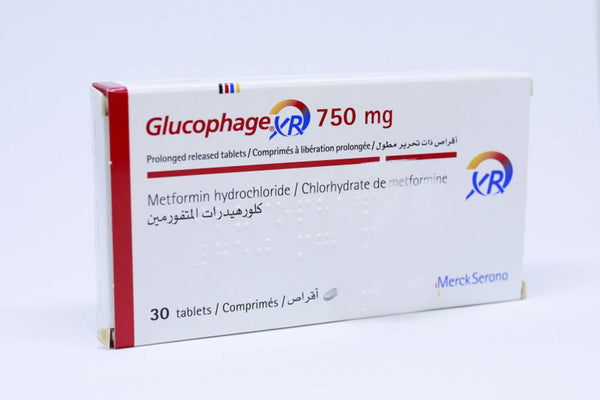 GLUCOPHAGE XR 750MG TAB 30"S