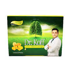 DR KOFF LOZENGES 60s LEMON HONEY
