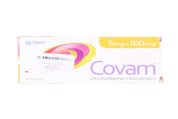 COVAM 5MG 160MG TAB