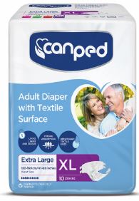 CANPED ADULT DIAPERS XL 7s