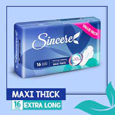 SINCERE MAXI THICK LONG REGULAR PACK 9