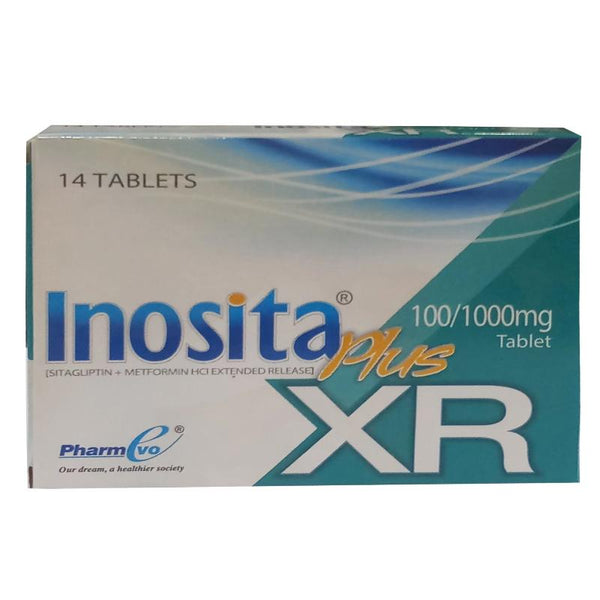 INOSITA PLUS XR 100/1000MG TAB