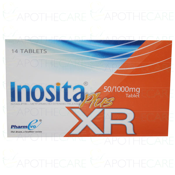 INOSITA PLUS 50MG 1000MG TAB 28s