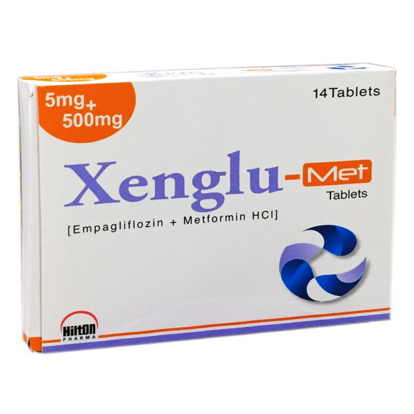 XENGLU MET 5MG 500MG TAB 14s