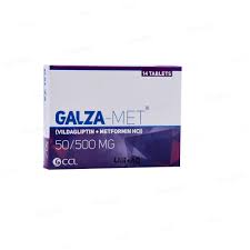 GALZA MET 50MG 500MG TAB 14s