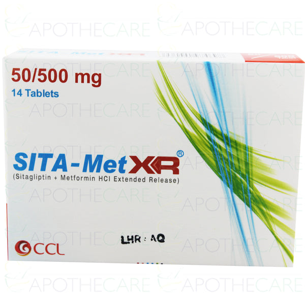 SITA MET XR 50MG 500MG TAB
