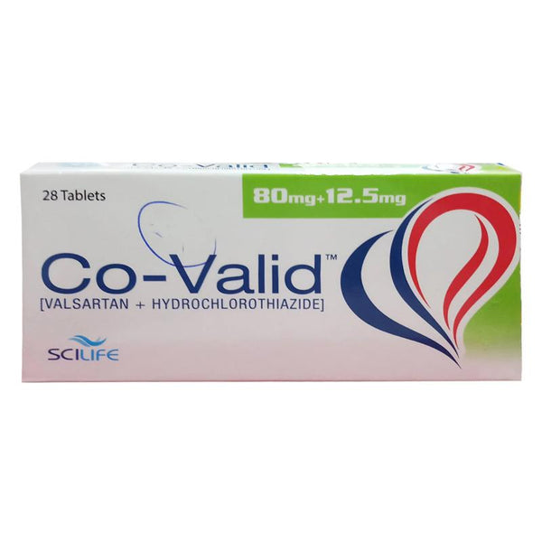 CO VALID 80MG 12.5 MG TAB 28s