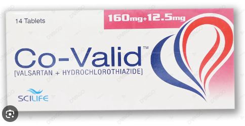 CO VALID TAB 160MG 12.5MG 14S