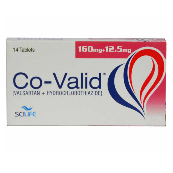 CO VALID TAB 160MG 12.5MG 14S