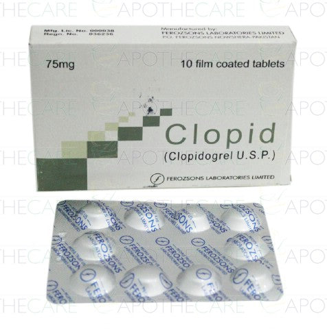 CLOPID 75MG TAB 20s