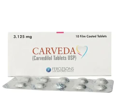 CARVEDA 3.125 MG