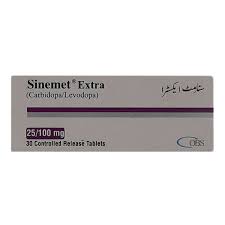 SINEMET EXT 25MG 100MG TAB