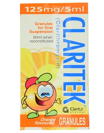 CLARITEK 125MG SYRUP.