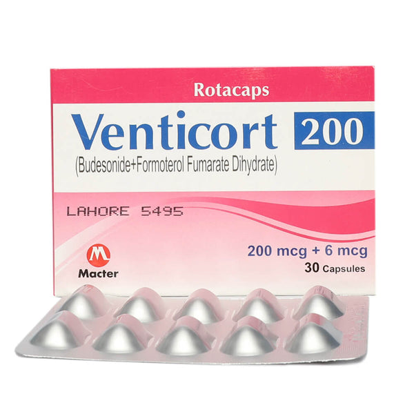 VENTICORT 200 MCG CAP OPI