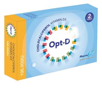 OPT D CAPSULE 100000 IU 1s