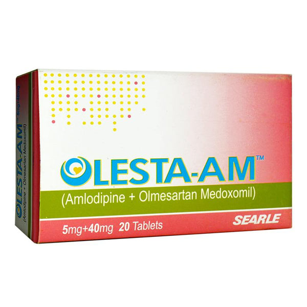 OLESTA AM 5MG 40MG TABLETS 20s