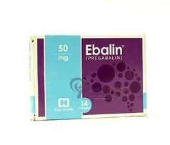 EBALIN 50MG CAP