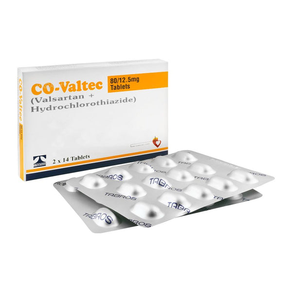 CO VALTEC 80MG 12.5MG TAB 28s