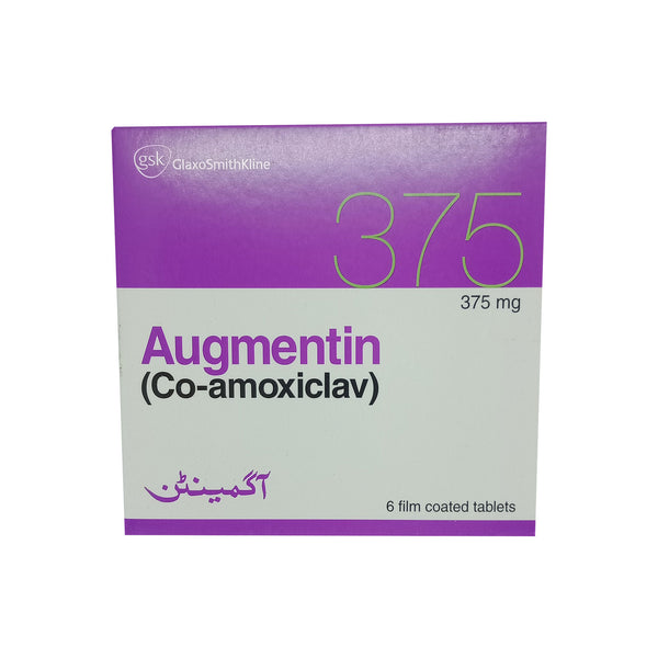 AUGMENTIN 375MG TAB 18s
