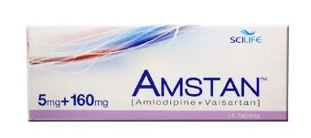 AMSTAN 5MG 160MG TAB (14s)