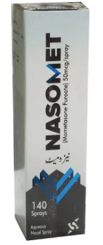 NASOMET AQUEOUS NASAL SPRAY