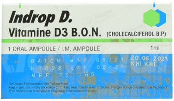 Indrop D Oral Inj 200000IU 1Ampx1ml