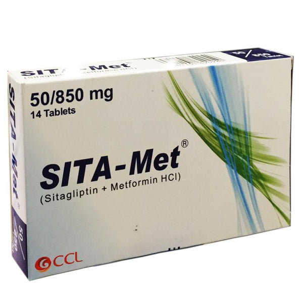 SITA MET 50MG 850MG 14S TABLET
