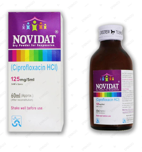 NOVIDAT 125MG 5ML SUSP. 60ML