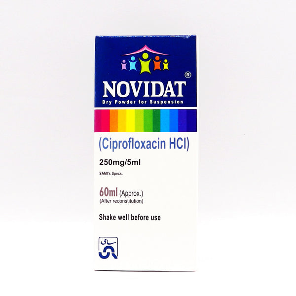 NOVIDAT 250MG 5ML SUSP 60ML
