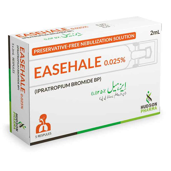 EASEHALE 0.025 NEBULIZATION SOLUTION 10s