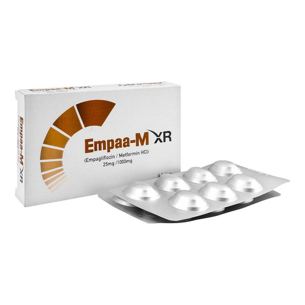 EMPAA M XR 25MG 1000MG TAB 14s