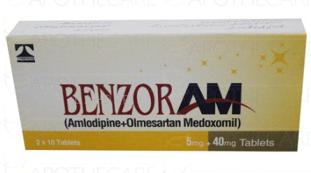 BENZOR AM 5MG 40MG TAB