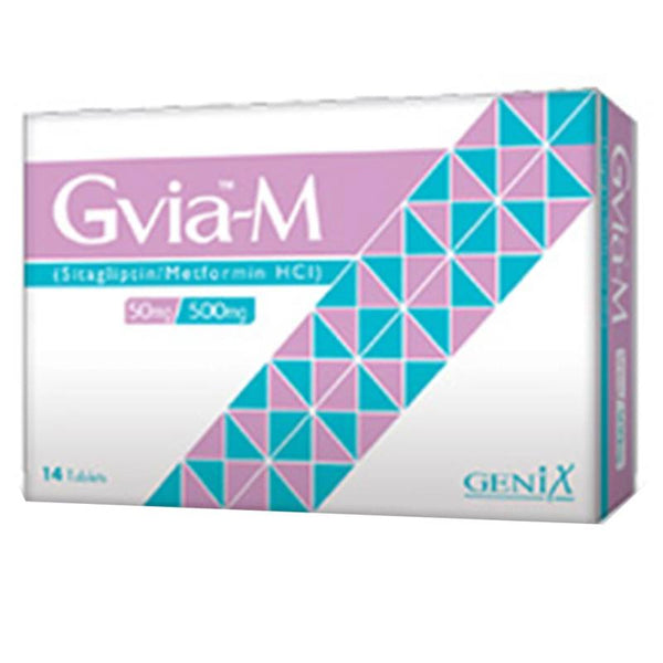 GVIA M 50 500MG TAB 28s