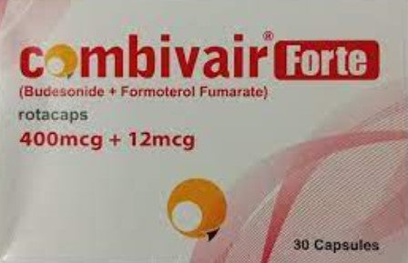 COMBIVAIR 400MCG 12MCG ROTACAPSULES 30S