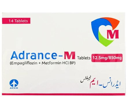ADRANCE M 12.5MG 850MG