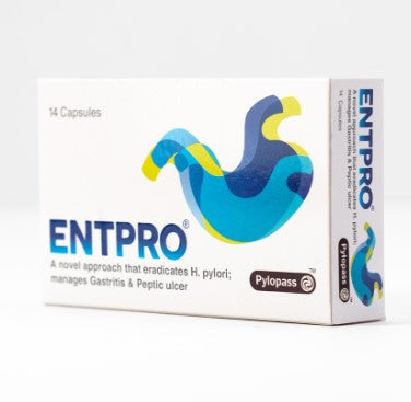 ENTPRO 100MG CAPS 14s