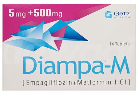 DIAMPA M 5MG 500MG TAB 14s