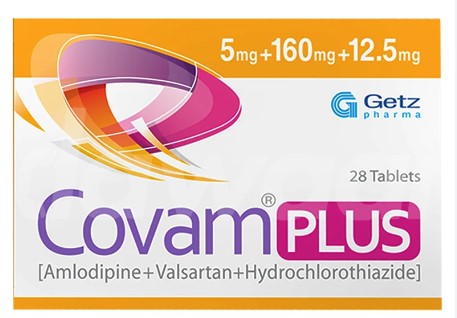 COVAM 5MG 160MG TAB