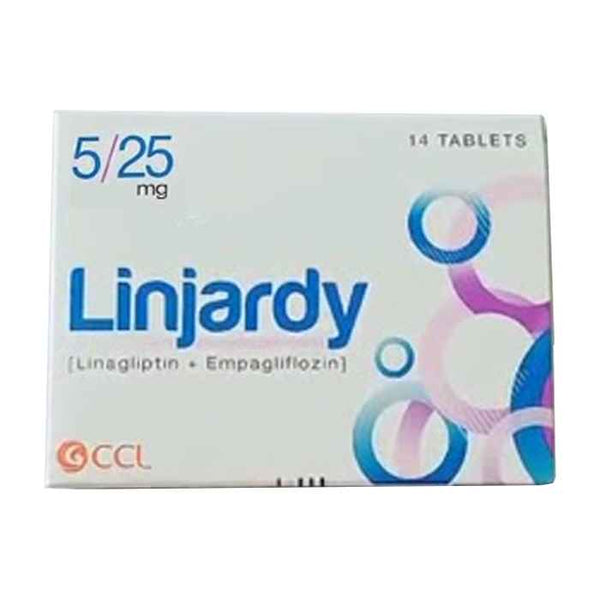 LINJARDY 5MG 25MG TAB 14S