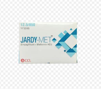 JARDY MET 12.5MG 850 TAB 14s