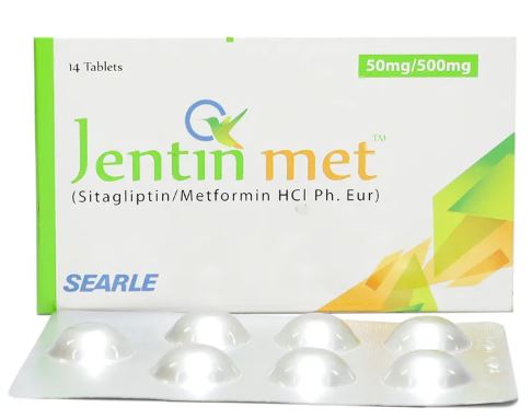 JENTIN MET 50MG 500MG