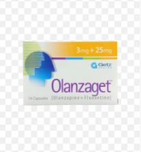 OLANZAGET 3MG 25MG CAP (14s)