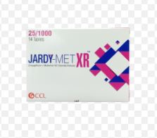 JARDY MET 25MG 1000MG TAB 14s