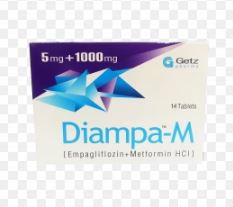 DIAMPA M 5MG 1000MG TAB 14s