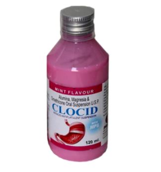 CLOCID ANTACID SUSPENSION 120ML