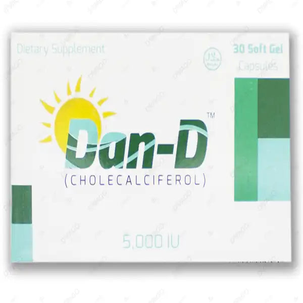 DAN D 5000IU SOFT GEL CAPSULES 30s