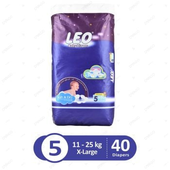 LEO BABY DIAPER 5 (40 PCS)