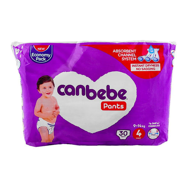 CANBEBE PANTS ECO PACK 4 MAXI 9-14KG 30S